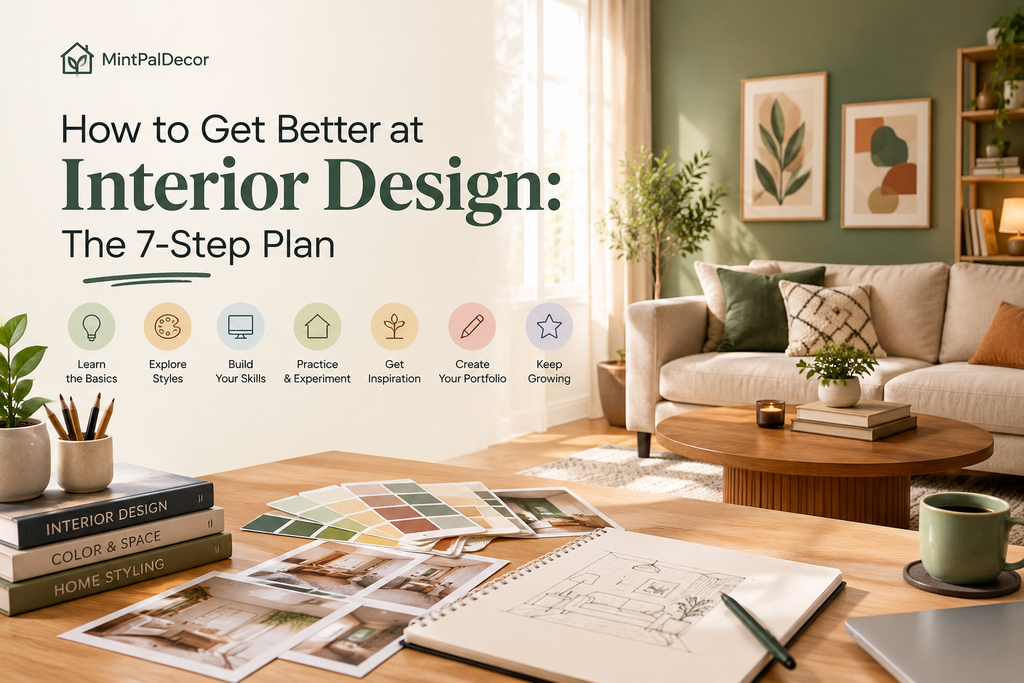 How to Get Better at Interior Design: The 7-Step Plan